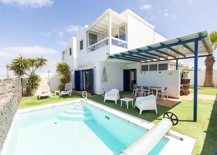 Villa Dompi con vistas al mar y a Fuerteventura Playa Blanca 